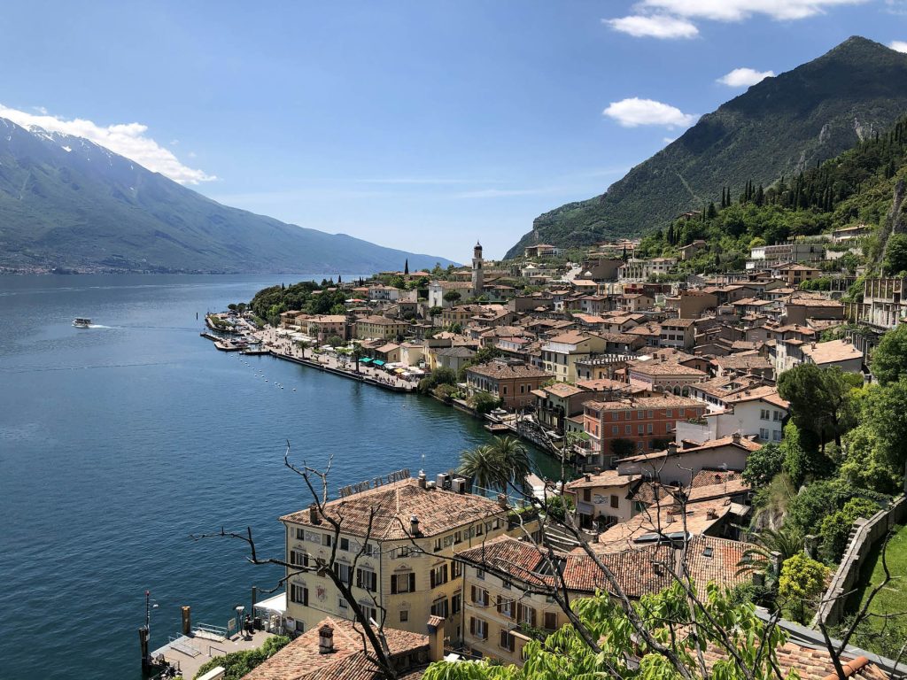Limone sul Garda between the lake and the mountains